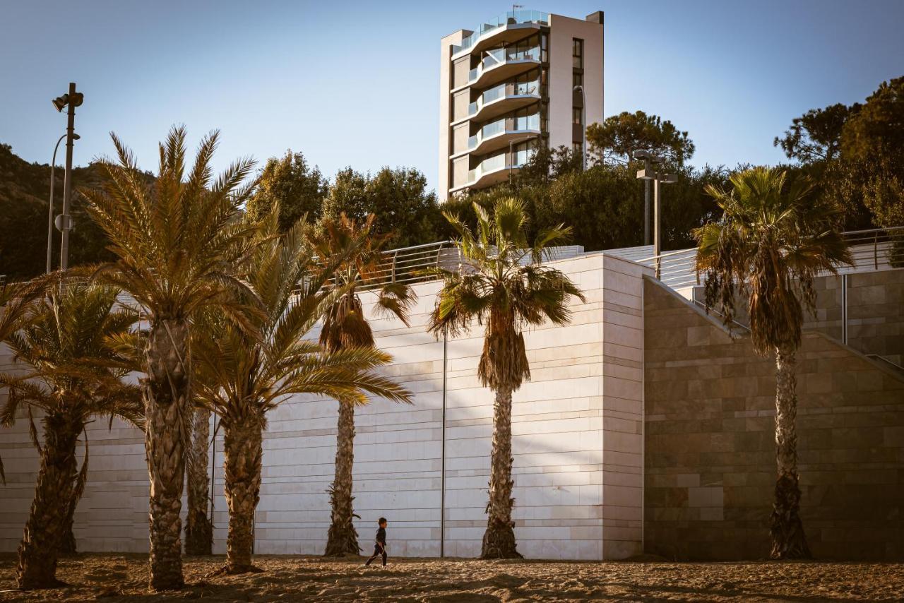 Modern Sea Front Sea Waves Lejlighed Alicante Eksteriør billede